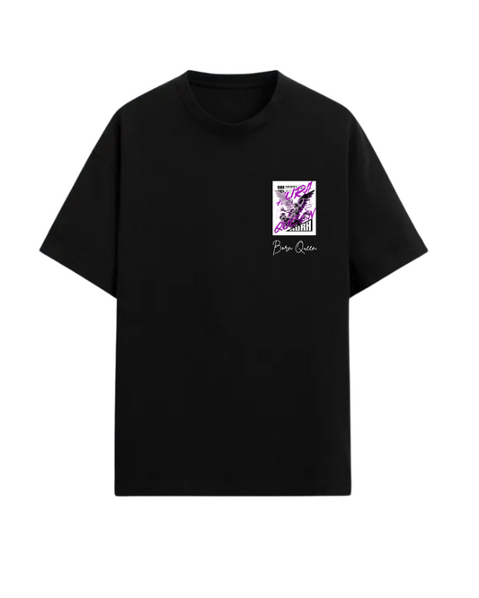 AURA QUEEN BLACK T SHIRT