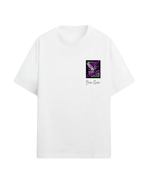 AURA QUEEN WHITE T SHIRT