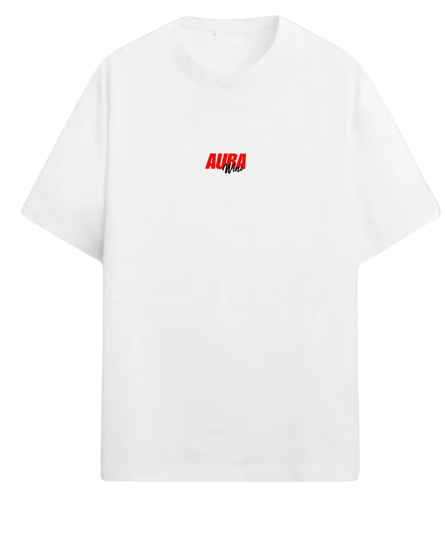 “ LOOK “ WHITE T SHIRT
