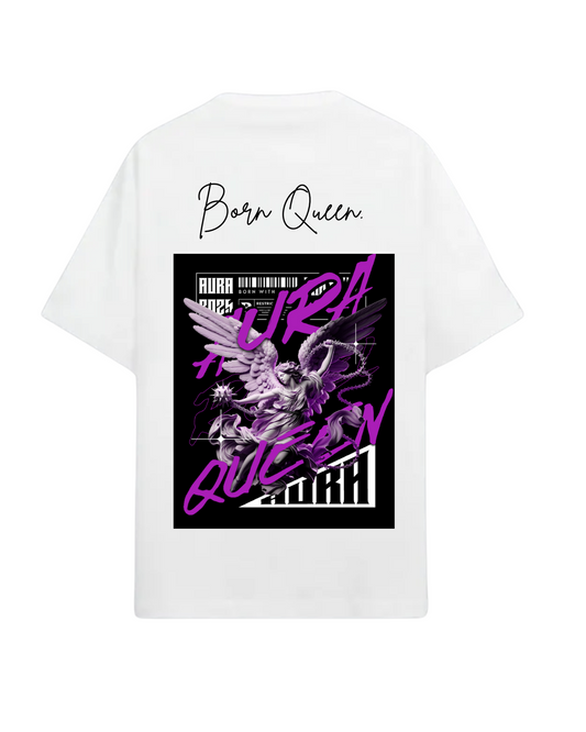 AURA QUEEN WHITE T SHIRT